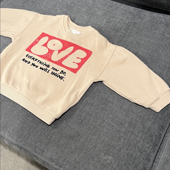 NWOT Zara Toddler Crewneck - Picture 3 of 4